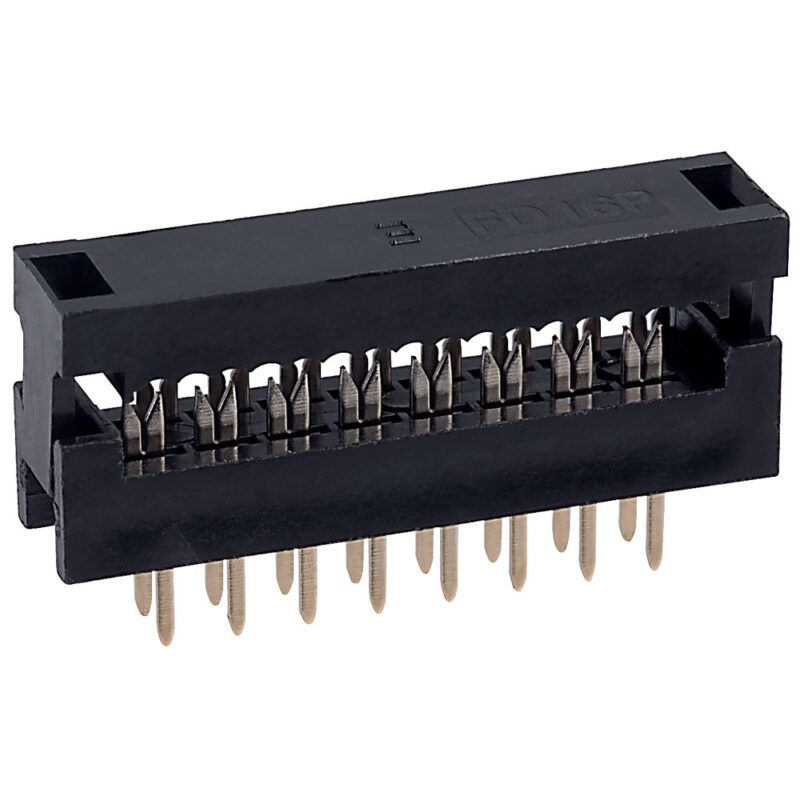 PCP16 - CONECTOR IDC DE TRANSICIÓN PCB A CABLE PLANO PASO 0,1"
