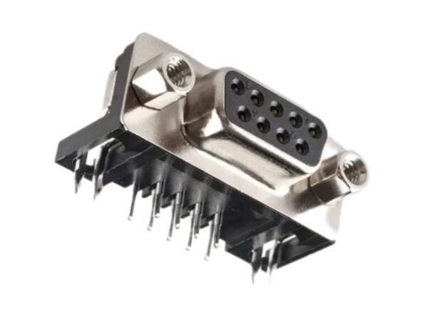 DB9HR - CONECTOR D SUB HEMBRA A PCB 90° 9 POSICIONES