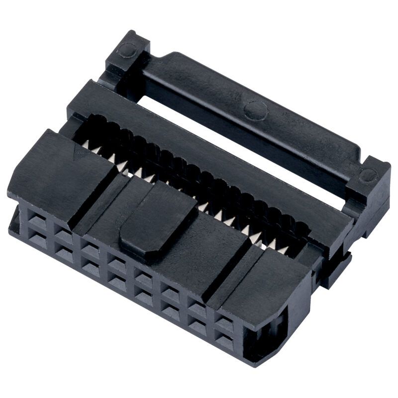 IDC16F - CONECTOR HEMBRA CABLE PLANO PASO 0,1"