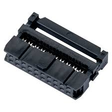 IDC20F - CONECTOR HEMBRA CABLE PLANO PASO 0,1"