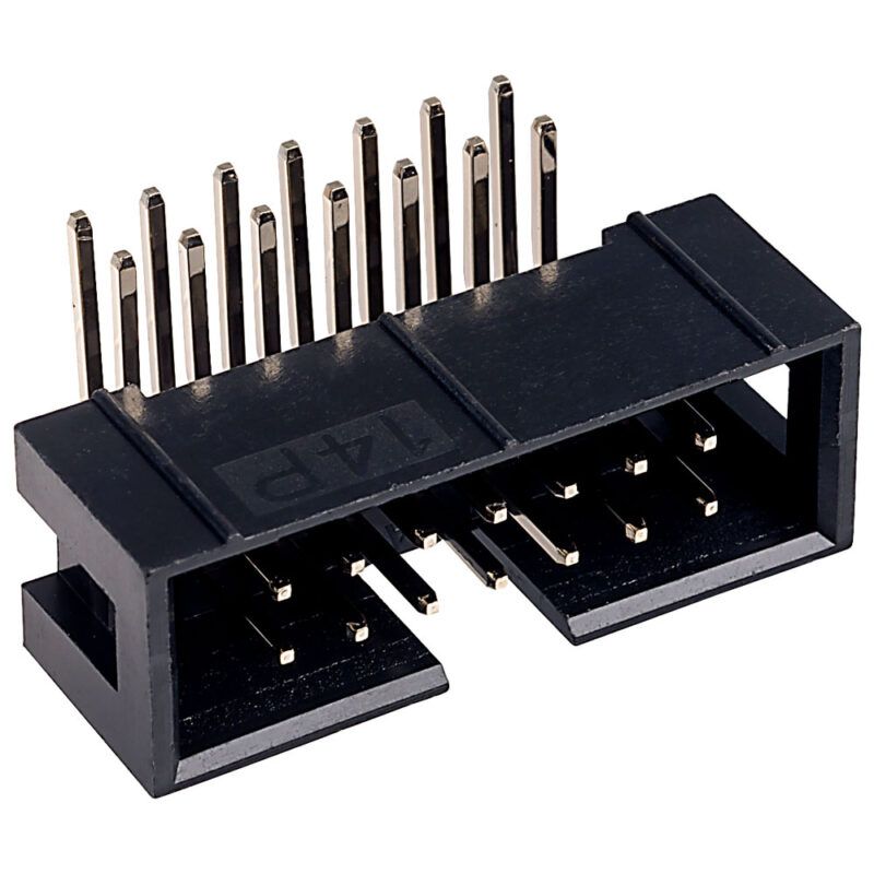 SCM14R - CONECTOR MACHO PARA PCB 90° PASO 0,1"