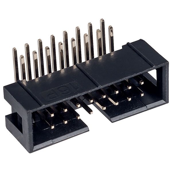 SCM16R - CONECTOR MACHO PARA PCB 90° PASO 0,1"
