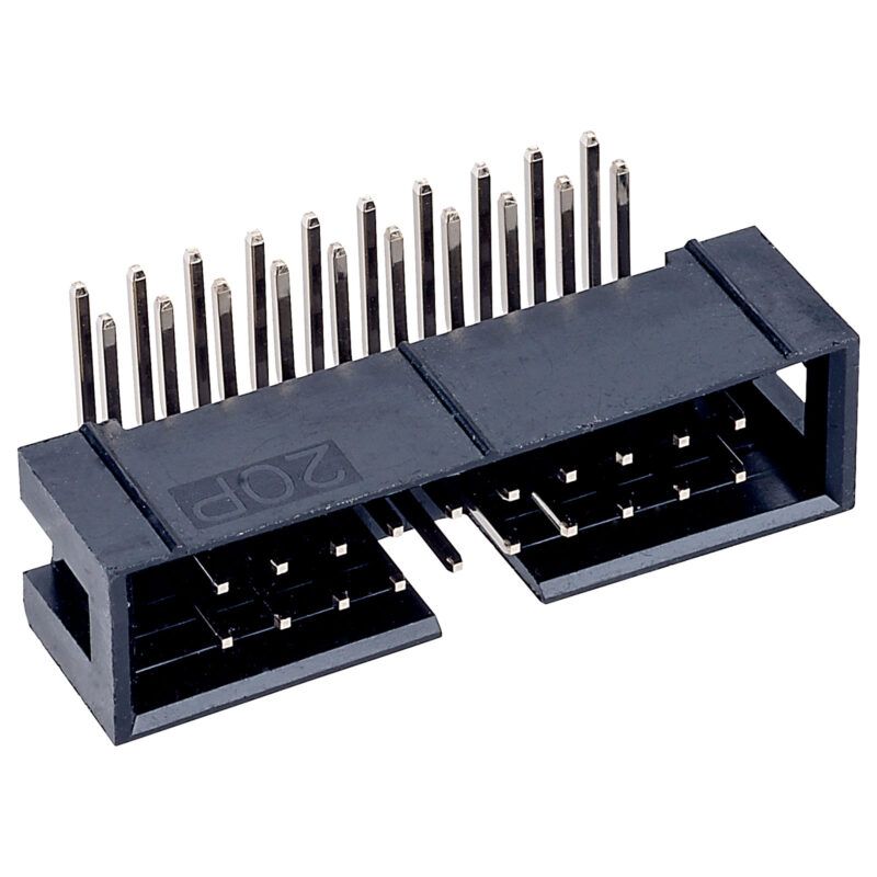 SCM20R - CONECTOR MACHO PARA PCB 90° PASO 0,1"