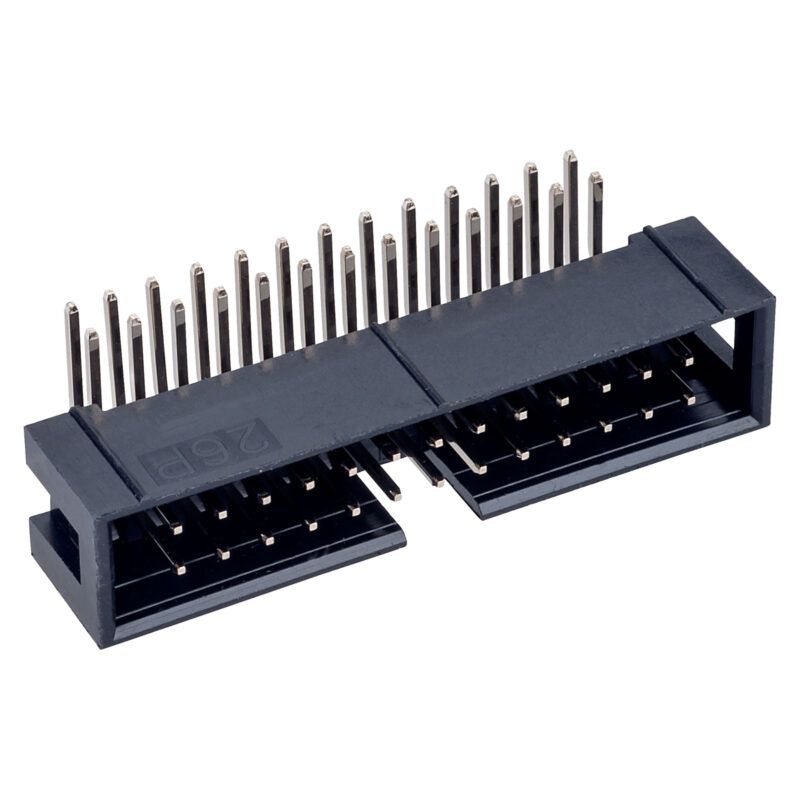 SCM26R - CONECTOR MACHO PARA PCB 90° PASO 0,1"