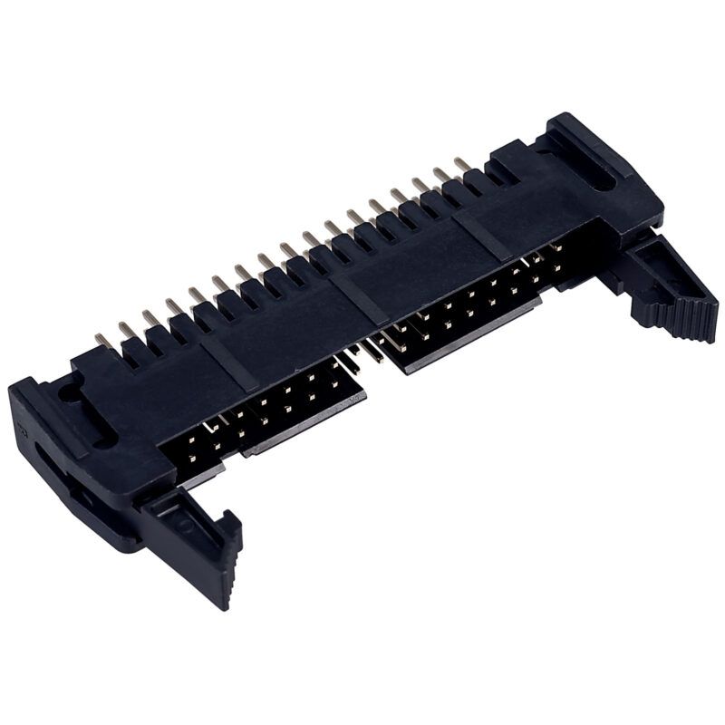 SCM34SL - CONECTOR MACHO PARA PCB RECTO CON TRABA PASO 0,1"