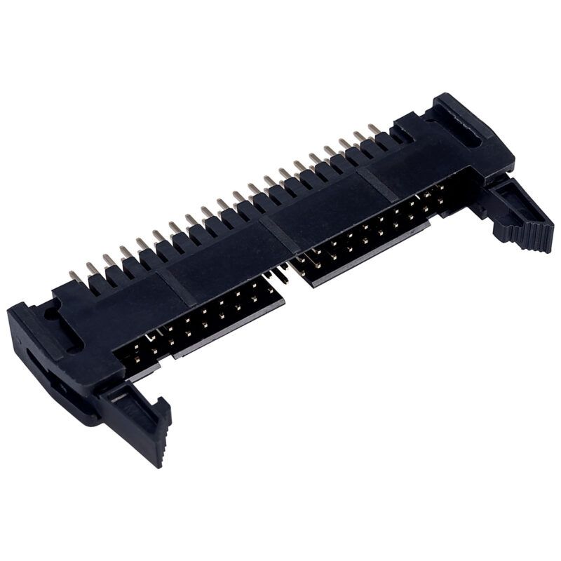 SCM40SL - CONECTOR MACHO PARA PCB RECTO CON TRABA PASO 0,1"