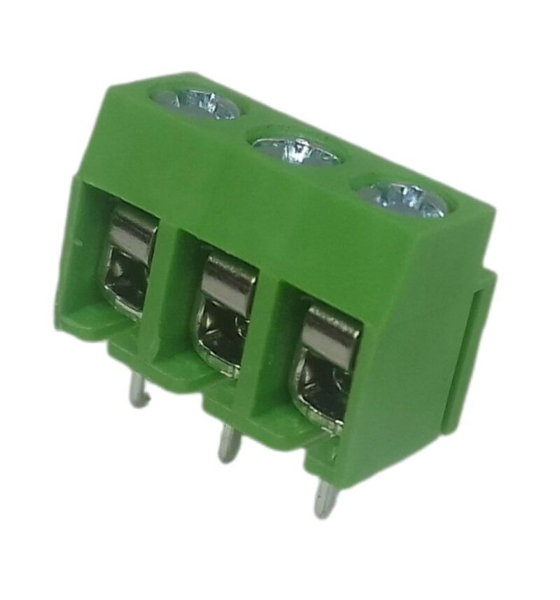 XY126VG-3 - BORNERA APILABLE PASO:5.00mm RECTA PARA CIRCUITO IMPRESO 3 POLOS