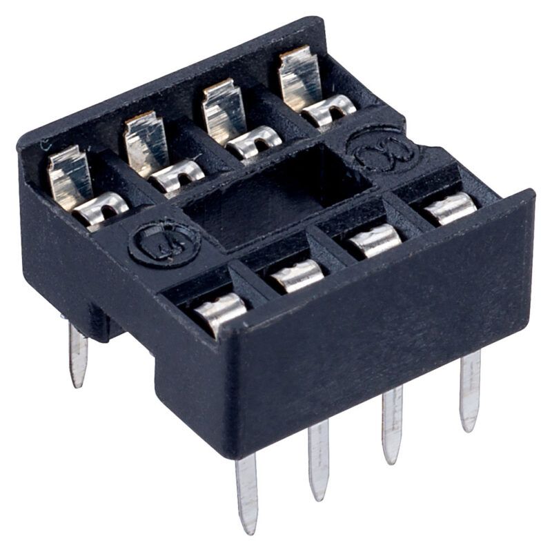 ZD08 PINS - ZÓCALO C.I. 2X4 0,3"