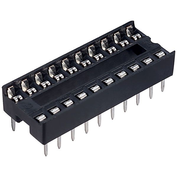 ZD20 PINS - ZÓCALO C.I. 2X10 0,3"