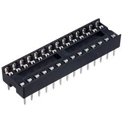 ZDN28 PINS - ZÓCALO C.I. 2X14 0,3" (ANGOSTO)