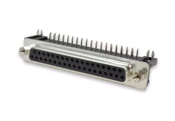 DB37HR - CONECTOR D SUB HEMBRA A PCB 90° 37 POSICIONES