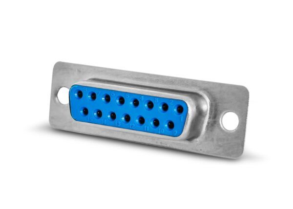DB15H - CONECTOR D SUB HEMBRA RECTO A CABLE 15 POSICIONES