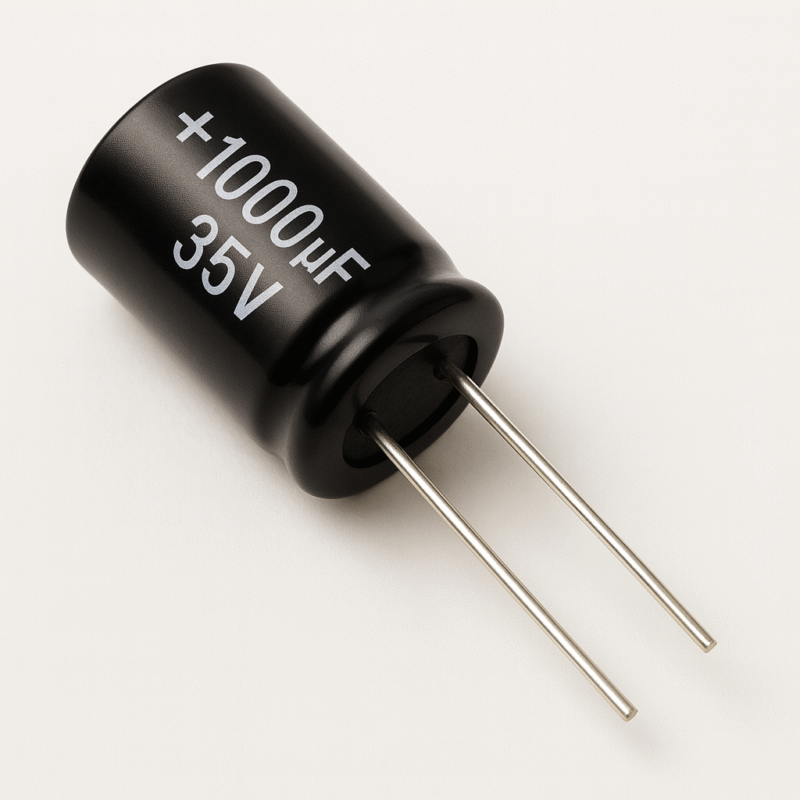 CAPACITOR ELECTROLITICO RADIAL 105° 1000UF x 35V - ER1000X35V