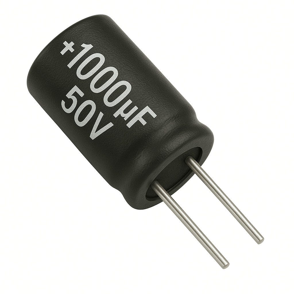 CAPACITOR ELECTROLITICO RADIAL 105° 1000UF x 50V - ER1000X50V