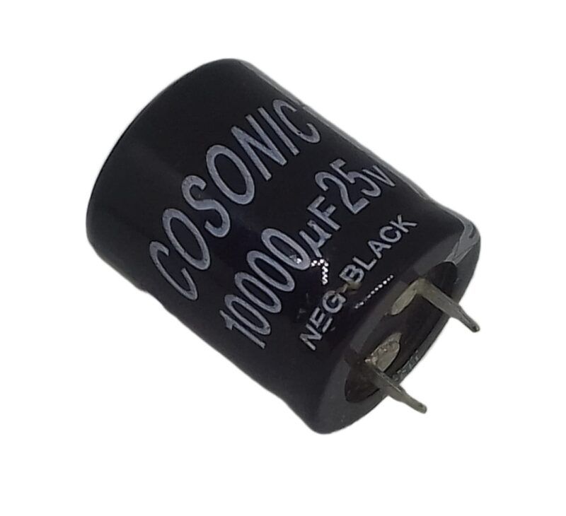 EB103U/025 - CAPACITOR ELECTROLITICO BLINDADO 10.000 UF x 25V