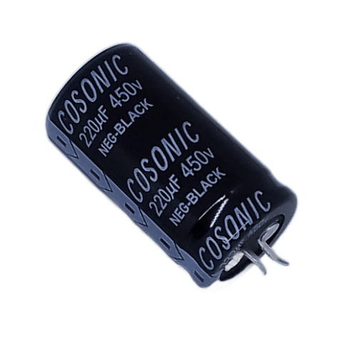 EB221U/450 - CAPACITOR ELECTROLÍTICO BLINDADO 220UF x 450V