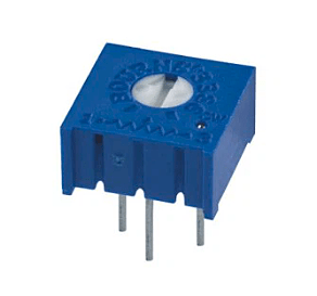 3386P-102 - PRESET HORIZONTAL DE CERMET 1 VUELTA 1.000 OHMS