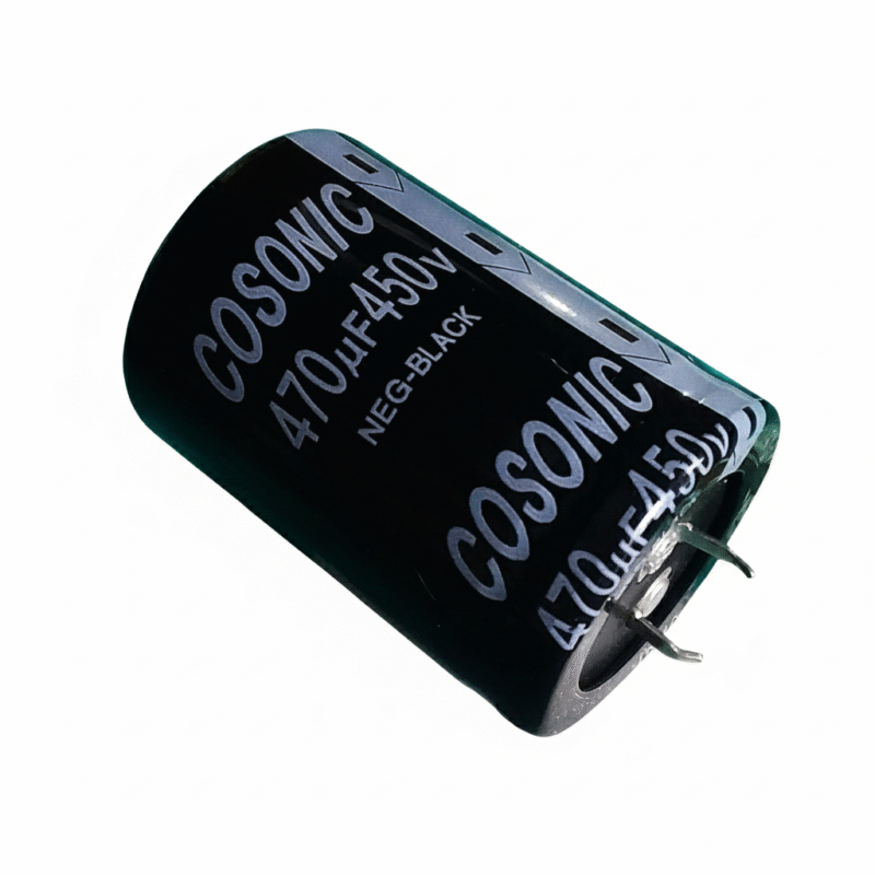 EB471U/450 - CAPACITOR ELECTROLÍTICO BLINDADO 470UF x 450V