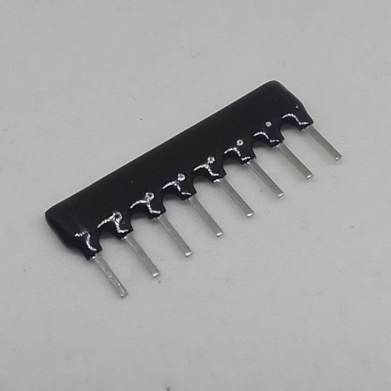 ARRAY DE RESISTENCIAS  8 PINES 1/8W 5% - VALORES VARIOS