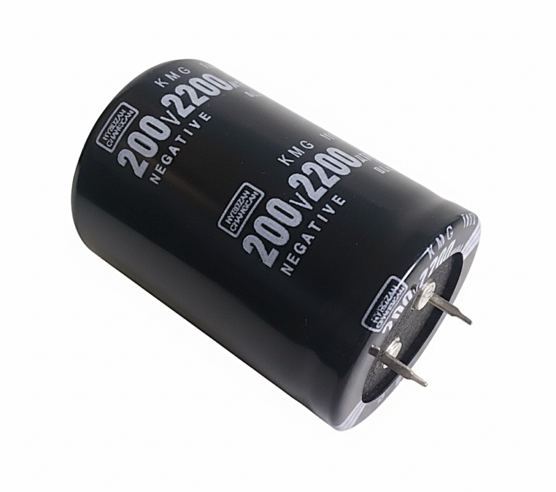EB222U/200 - CAPACITOR ELECTROLÍTICO BLINDADO 2.200 UF x 200V