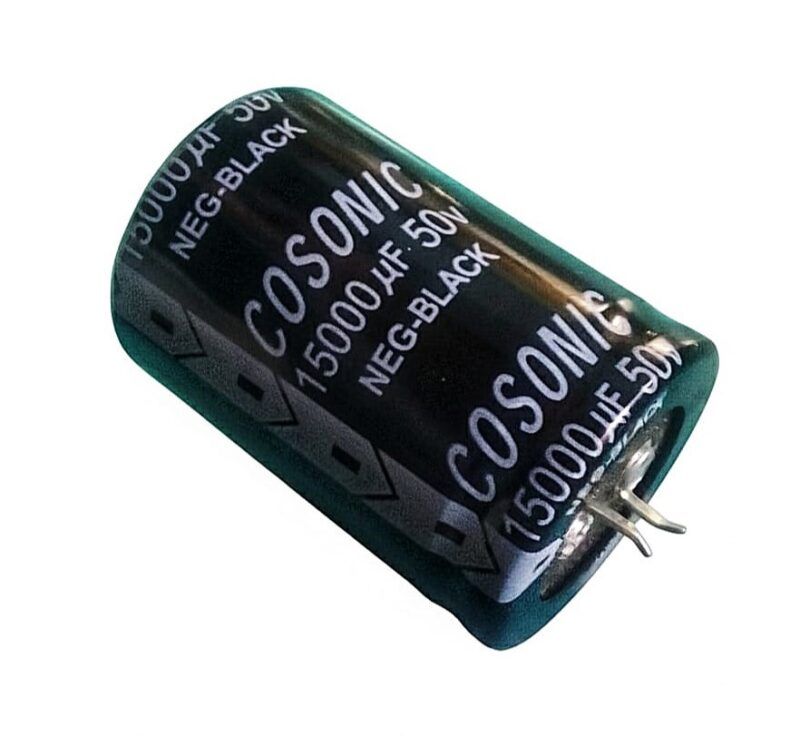 EB153U/050 - CAPACITOR ELECTROLÍTICO BLINDADO 15.000 UF x 50V