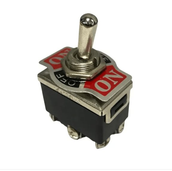 KN3B-203 - LLAVE PALANCA DOBLE ON-OFF-ON 6 TERMINALES
