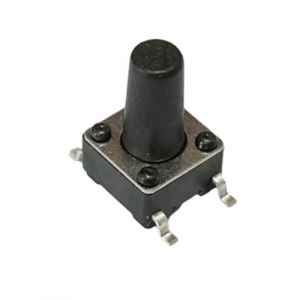 TS065S-SMD - TACT SWITCH HORIZONTAL SMD 6x6mm h=13,0mm 4 TERMINALES