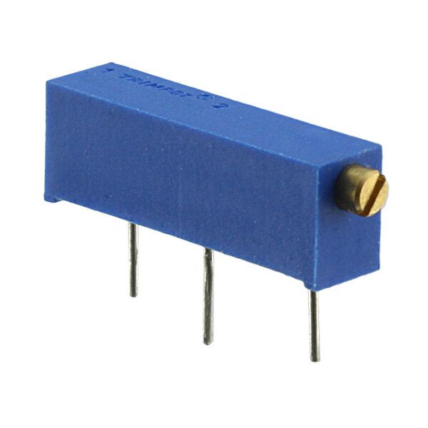 3006P-101 - PRESET HORIZONTAL DE CERMET 15 VUELTAS 100 OHMS