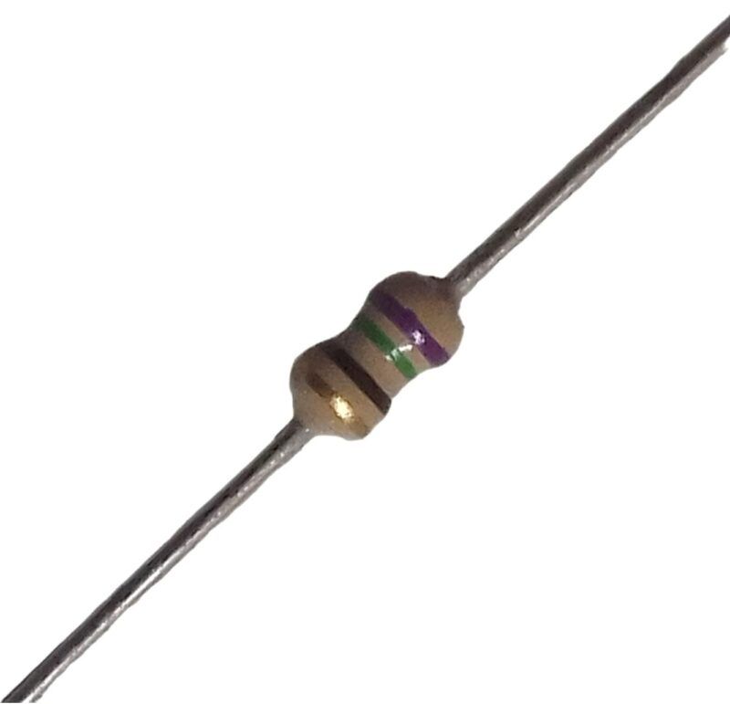 RESISTENCIAS DE CARBON MINI 1/4W 5% - VALORES VARIOS