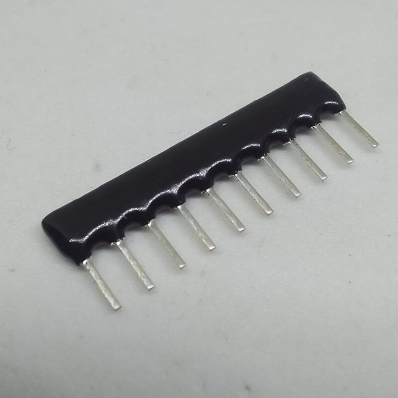ARRAY DE RESISTENCIAS  10 PINES 1/8W 5% - VALORES VARIOS