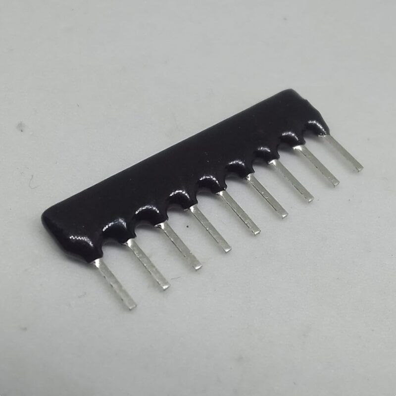 ARRAY DE RESISTENCIAS  9 PINES 1/8W 5% - VALORES VARIOS