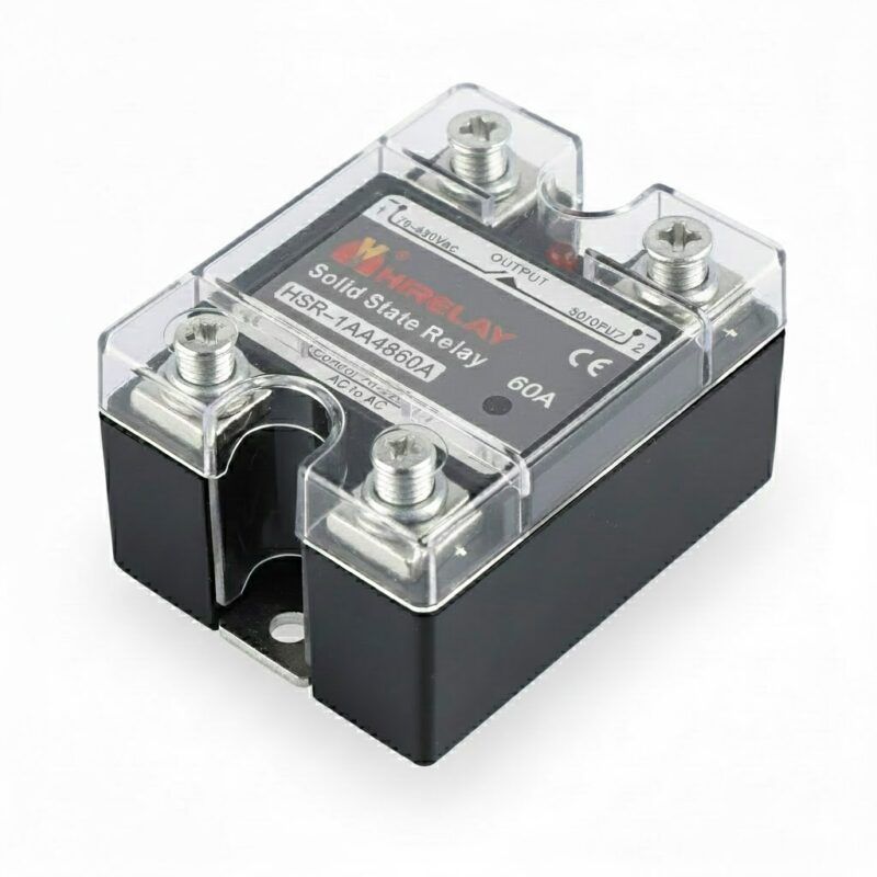 HSR1AA4860 - RELAY ESTADO SÓLIDO VAC-VAC MONOFÁSICO 60A