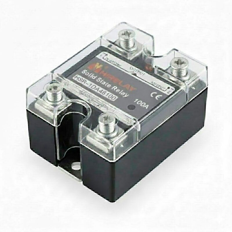 HSR1DA48100 - RELAY ESTADO SÓLIDO VDC-VAC MONOFÁSICO 100A