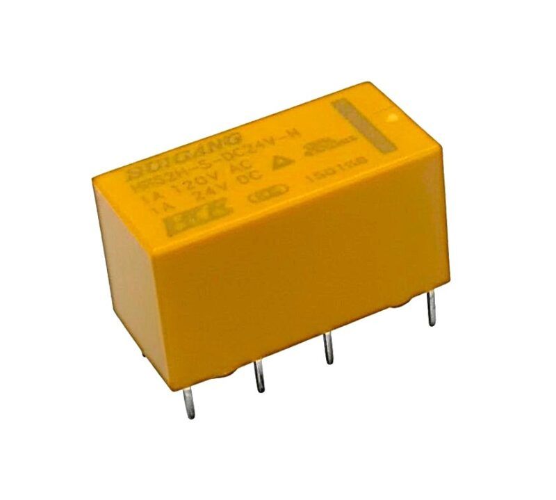 HRS2H-S-DC24V-N - RELAY DOBLE INVERSOR 2A 24VDC