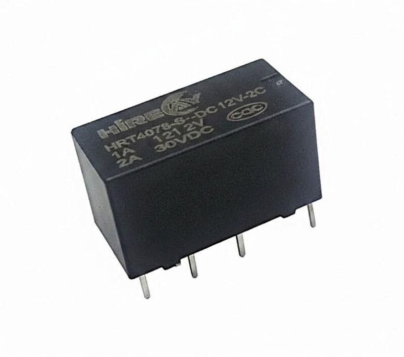 HRT4078-S-DC12-2C - RELAY DOBLE INVERSOR 2A 12VDC