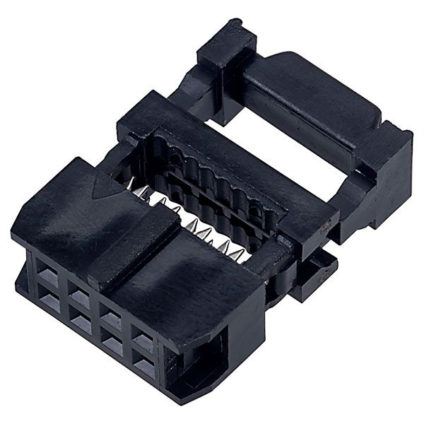 IDC08F - CONECTOR HEMBRA CABLE PLANO PASO 0,1"