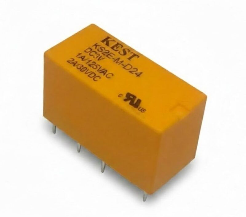 KS2E-M-DC24 -  RELAY DOBLE INVERSOR 2A 24VDC