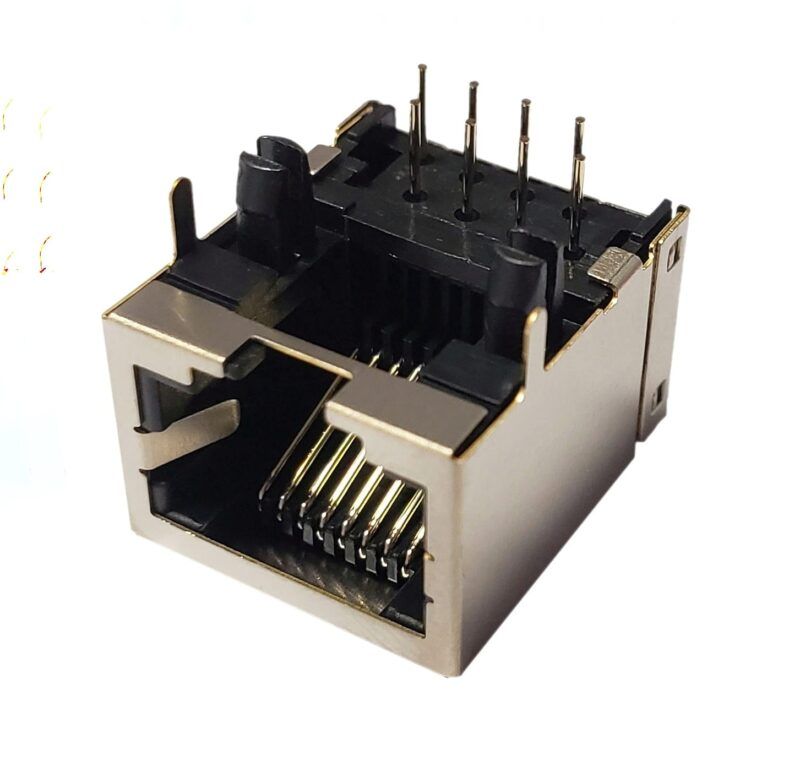 RJ45HBBP - JACK CONECTOR RED 8 POSICIONES 8 CONTACTOS (8P8C) BLINDADO
