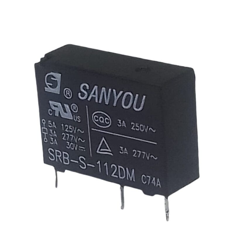 SRB-S-112DM -  RELAY NORMAL ABIERTO 5A 12VDC