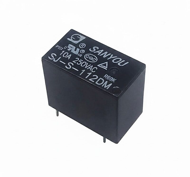 SJ-S-112DM - RELAY NORMAL ABIERTO 5A 12VDC
