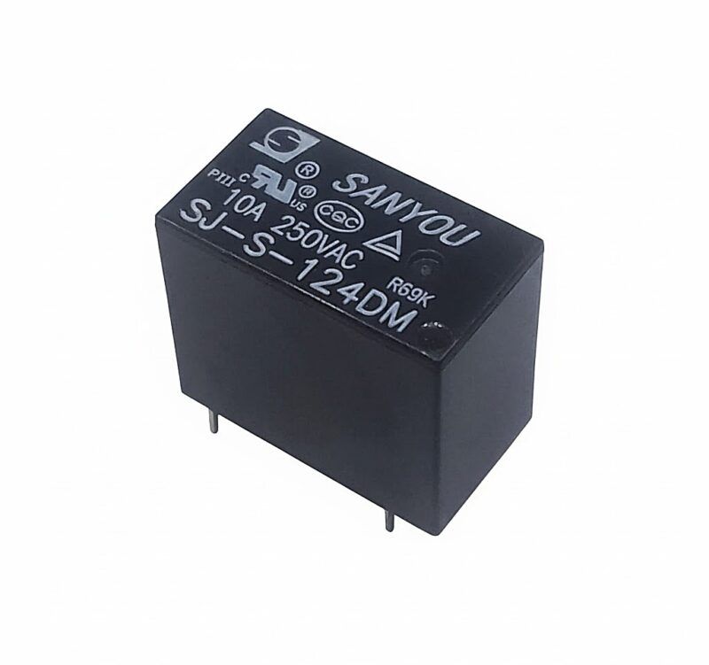 SJ-S-124DM - RELAY NORMAL ABIERTO 5A 24VDC