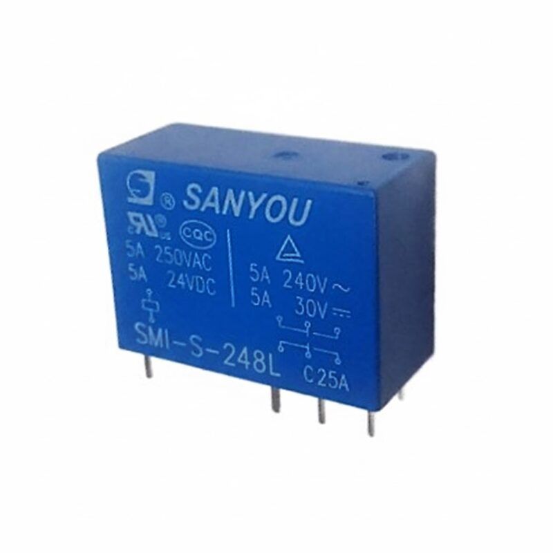 SMI-S-248L -RELAY DOBLE INVERSOR 8A 48VDC
