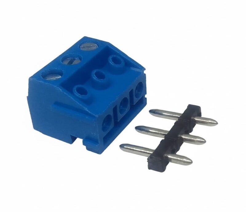 XY332-3 - BORNERA APILABLE PASO:5.00mm RECTA PARA CIRCUITO IMPRESO 3 POLOS
