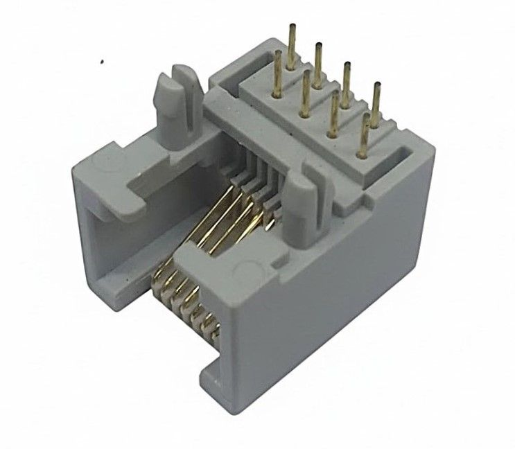RJ45HPBP - JACK CONECTOR RED 8 POSICIONES 8 CONTACTOS (8P8C)