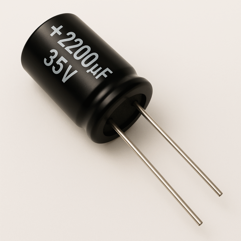 CAPACITOR ELECTROLITICO RADIAL 105° 2200UF x 35V - ER2200X35V