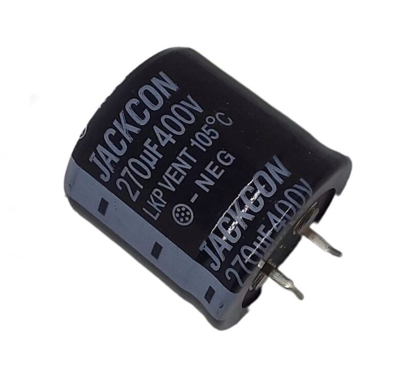 EB271U/400 - CAPACITOR ELECTROLÍTICO BLINDADO 270UF x 400V
