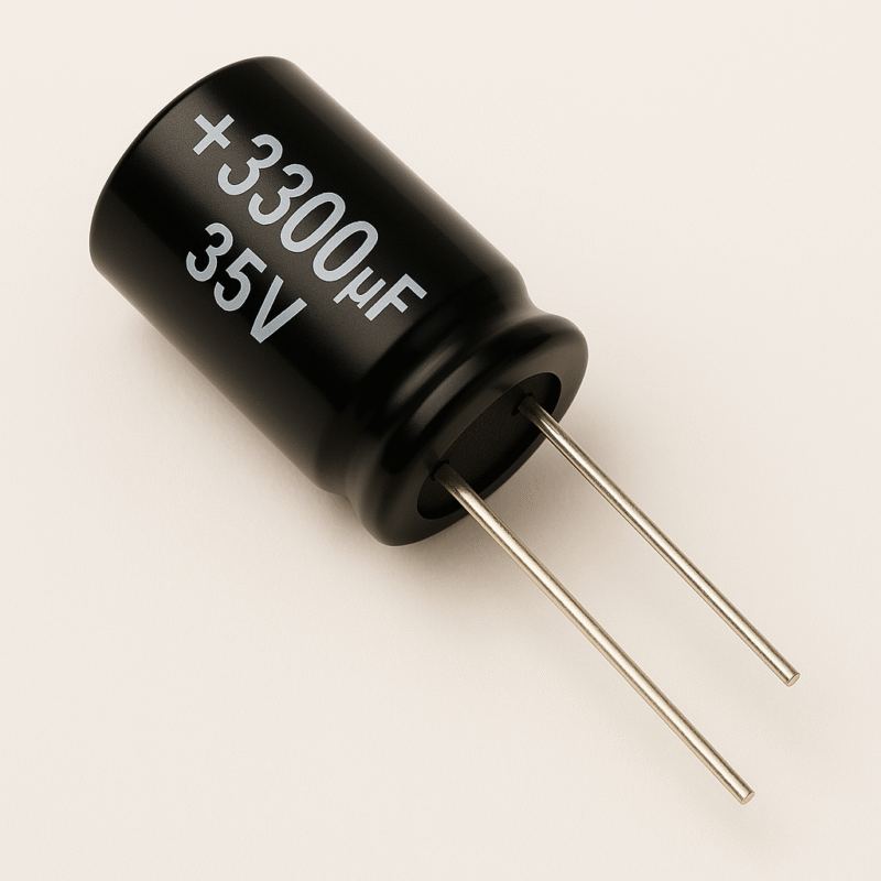 CAPACITOR ELECTROLITICO RADIAL 105° 3300UF x 35V - ER3300X35V