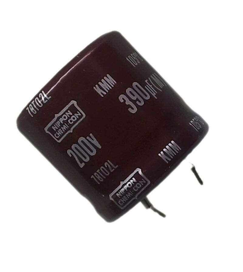 EB391U/200 - CAPACITOR ELECTROLÍTICO BLINDADO 390UF x 200V