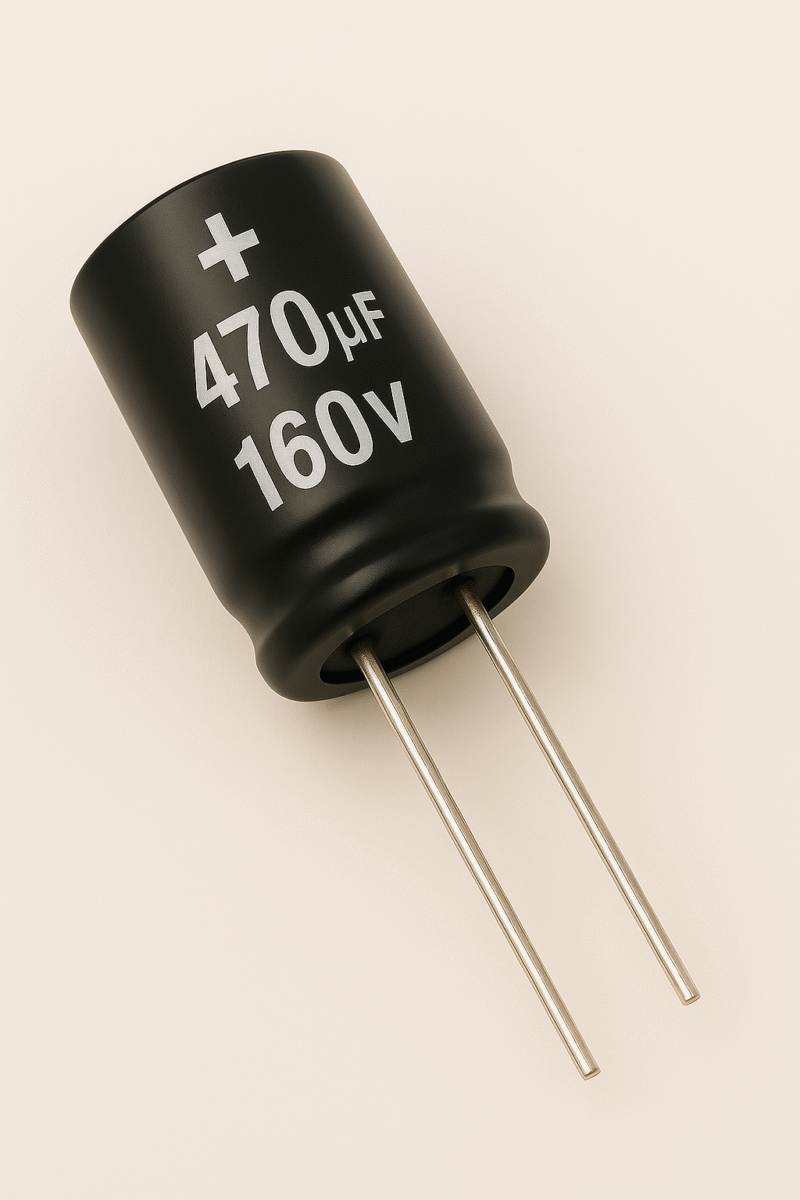 CAPACITOR ELECTROLITICO RADIAL 105° 470UF x 160V - ER470X160V