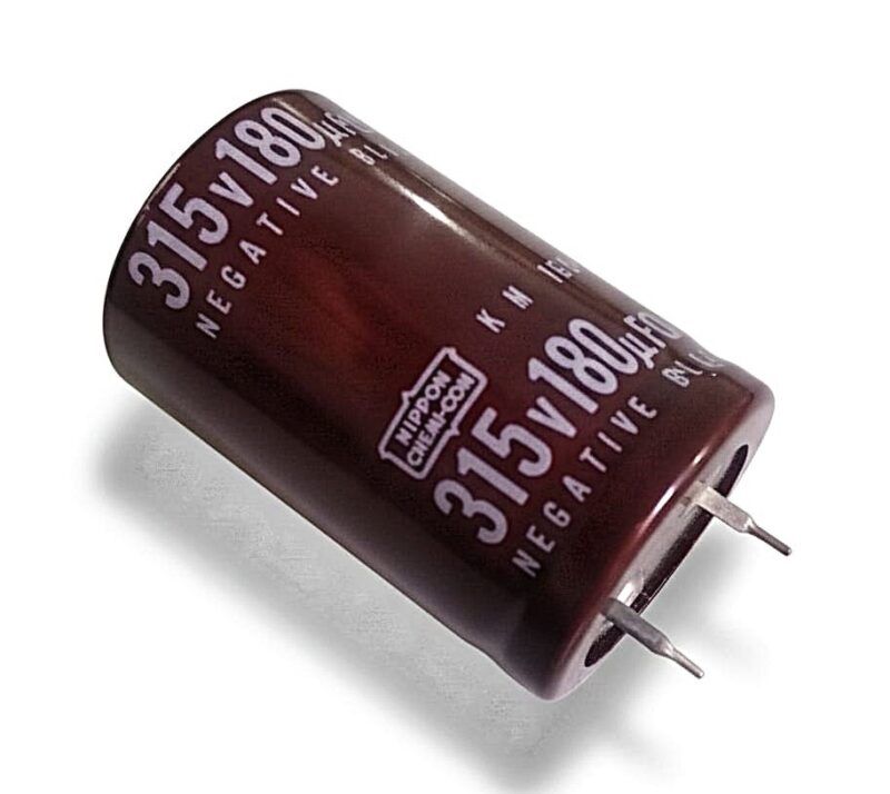 EB181U/315 - CAPACITOR ELECTROLÍTICO BLINDADO 180UF x 315V